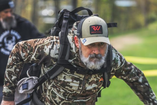 Competitor Chris Martin at the 2026 Appalachian Bowhunter Challenge